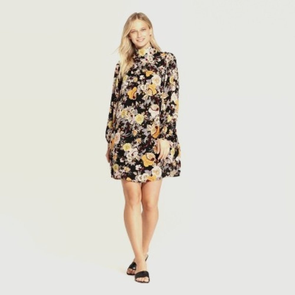 Who What Wear Long Sleeve Dress NWT Med